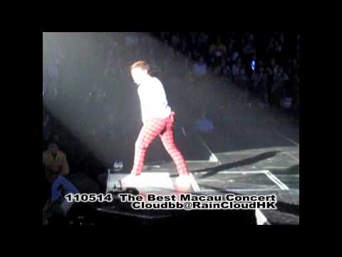 110514 Rain "The Best" Macau Concert - HIP SONG(fancam)