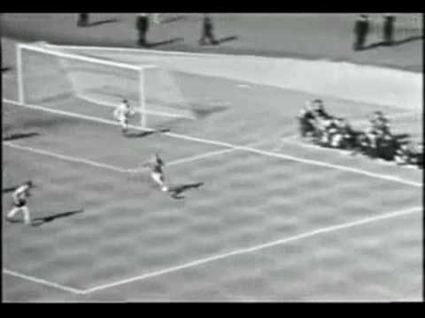 Sir Geoff Hurst, third goal, World cup Final 1966. They think it's all over...