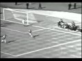 Sir Geoff Hurst, third goal, World cup Final 1966.  They think it's all over...