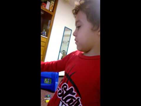 Samuel speaking in English