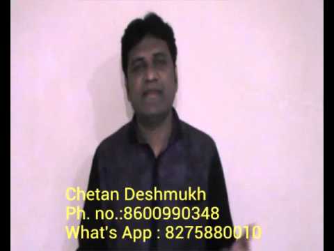 Chetan Deshmukh Youtube Audition Link 