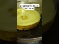 Double refined gold powder using NO NITRIC to dissolve it #gold #goldrefining
