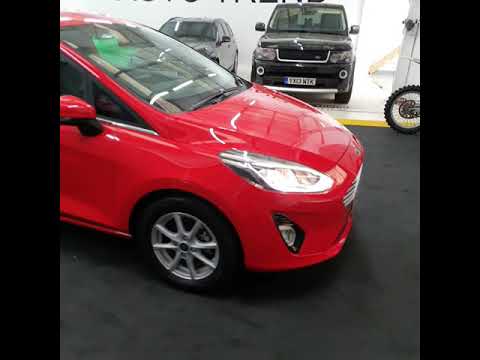 2018 FORD FIESTA 1.1 Ti VCT ZETEC 3 DR RED HATCH FOR SALE