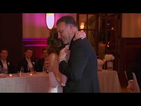 Wedding dance-surprise with father