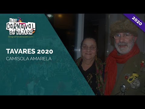 Tavares 2020 "Camisola Amarela" - Carnaval da Nazaré