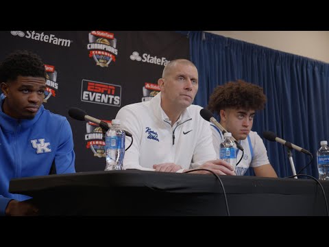 Mark Pope and Kentucky Players Talk About Embarrassing Performance vs Michigan State
