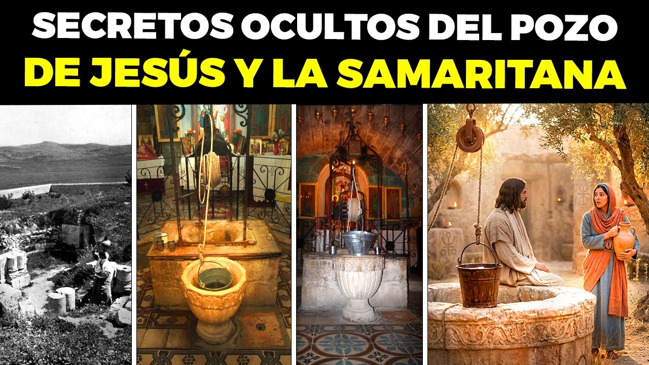 Nuevo Descubrimiento Extraño En El Pozo de Jacob en Samaria, Jesús se encontró con la Samaritana