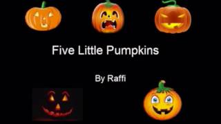 Five Little Pumpkins w/Lyrics Raffi