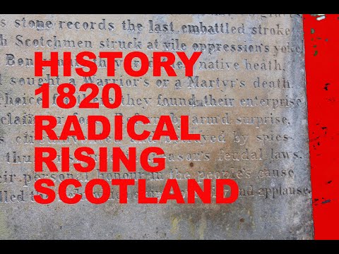 History 1820 Radical Rising Scotland