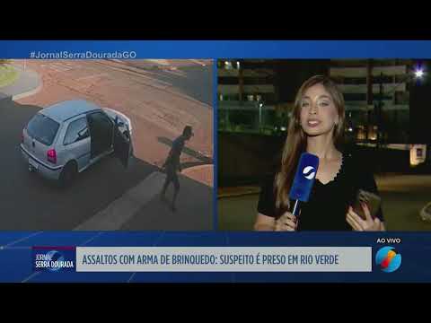 Suspeito de assaltos com arma de brinquedo é preso em Rio Verde