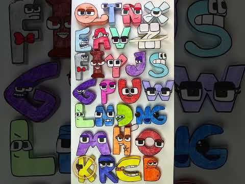 FIND IT FASTER THAN ME 👀 FILIPINO but SPANISH Paper Alphabet Lore #shorts #alphabetlore