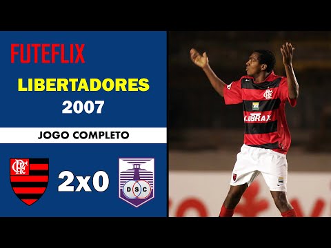 Flamengo 2x0 Defensor-URU - Libertadores 2007 - Jogo Completo