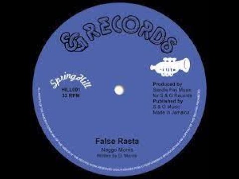 10''Naggo Morris - False Rasta & Dub 1980s