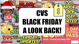 CVS BLACK FRIDAY - A LOOK THROUGH THE YEARS!