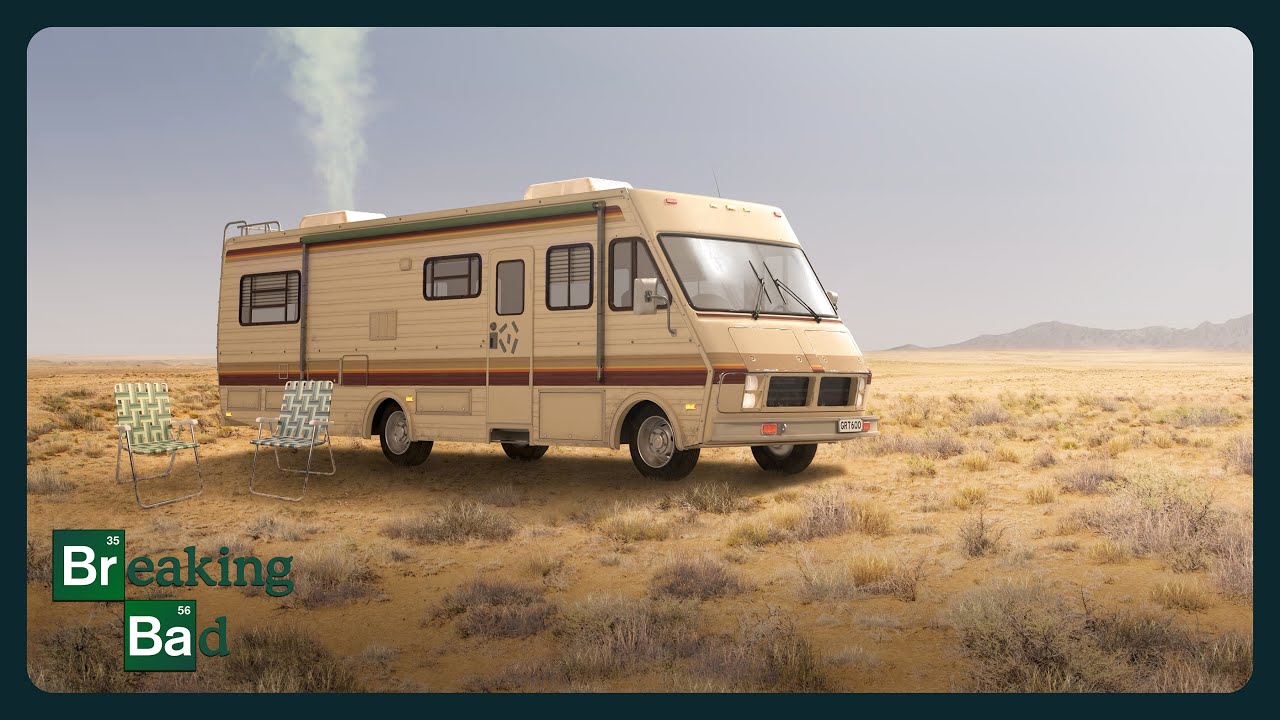 Desert RV - Breaking Bad Ambience | 4K
