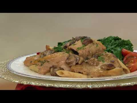 Lisa's Italian Kitchen (2) 2.5 lb Trays of Chicken Marsala Or Piccata on QVC