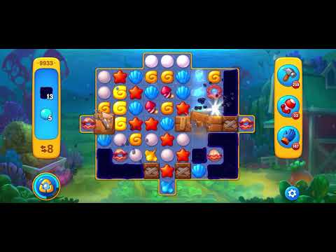 Fishdom level 9933 no boosters フィッシュダム ノーマル