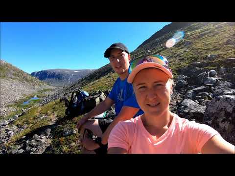 Vaellus Lapissa Käsivarren erämaa-alueella heinäkuussa 2021