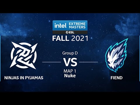 CS:GO - Ninjas in Pyjamas vs. Fiend [Nuke] Map 1 - IEM Fall 2021 - Group D - EU