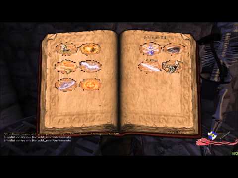 Raiding a crypt in Chronicles of Might and Magic Warband