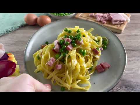 Fettuccine alla papalina
