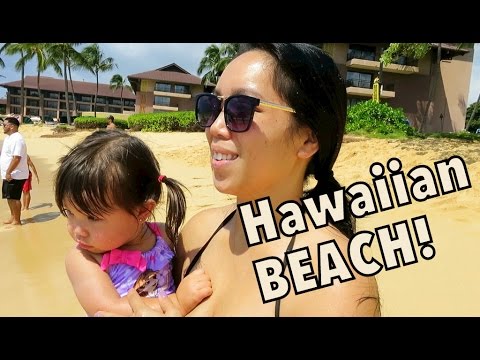 BEAUTIFUL HAWAIIAN BEACH! - October 08, 2014 - itsJudysLife Daily Vlog