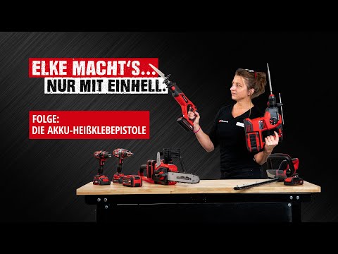 Einhell Akku-Heißklebepistole TE-CG 18 Li - Solo Einhell Akku-Heißklebepistole TE-CG 18 Li - Solo