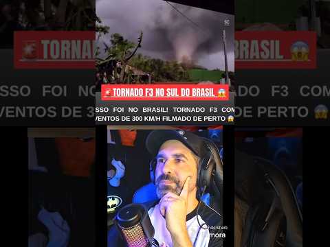 Os sinais estão em toda a parte, Tornado no Rio Grande do Sul com velocidade de 300KM/H #jesus