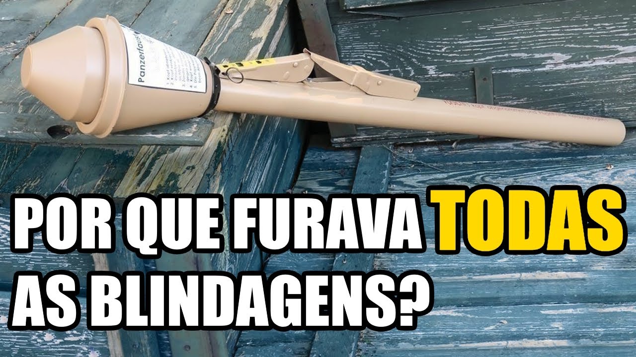 Panzerfaust: o carrasco de TODOS os tanques da sua época!