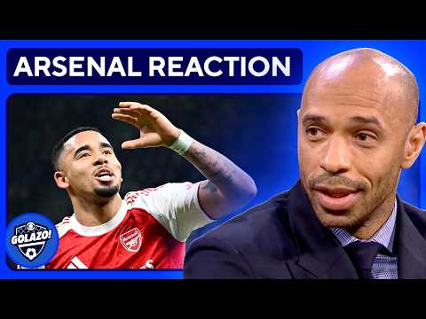 Thierry Henry REACTION As Arsenal Beat Inter 🔴 | UCL Today