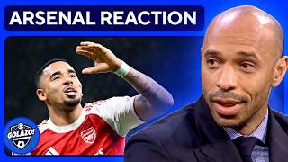 Thierry Henry REACTION As Arsenal Beat Inter 🔴 | UCL Today