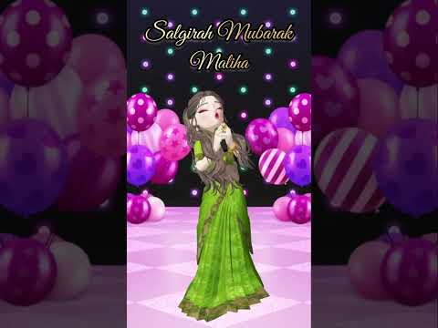 salgirah mubarak maliha | salgirah ka din aaya hai | ahns birthday studio |