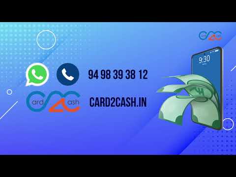 Financial Individual Consultant Get Spot Cash on Credit Card, in Chennai, Finance