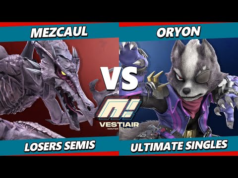 VESTI'AIR 15 LOSERS SEMIS - Mezcaul (Ridley) Vs. Oryon (Snake, Wolf) Smash Ultimate - SSBU
