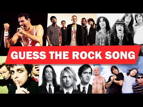 Can You Guess the ROCK SONG in Just 5 Seconds? 🤘 | Music Quiz
