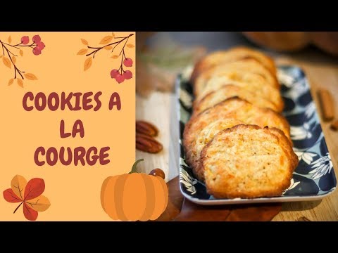 Recette Cookies &agrave; la courge et aux &eacute;pices