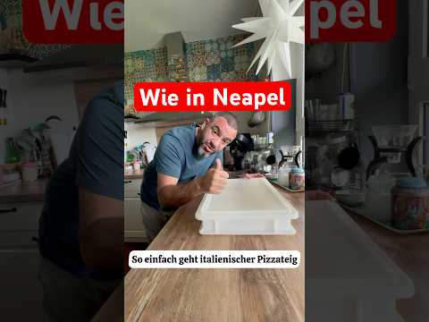 Neapolitan pizza dough – step by step to the original 🍕"