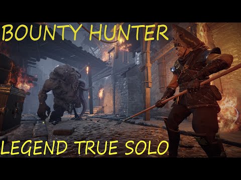 Screaming Bell - Bounty Hunter - Legend True solo - Billhook/Volley Crossbow - Vermintide 2