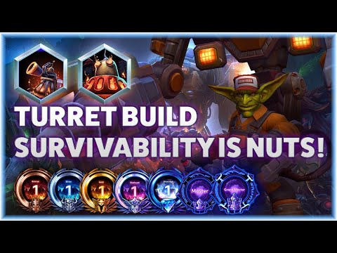 Gazlowe Robogobo - TURRET BUILD SURVIVABILITY IS NUTS! - B2GM Season 4 2024