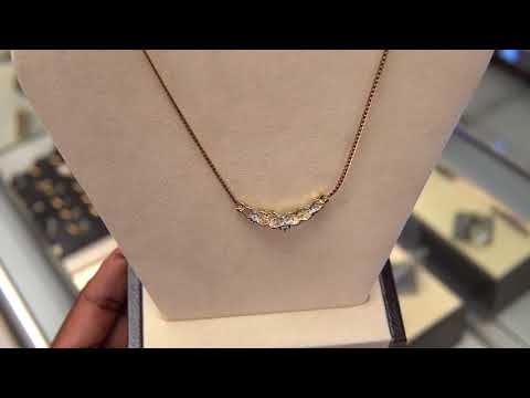 MoneyMan Pawn Jewelry - 14Kt Yellow Gold Cluster Necklace Backside Preview
