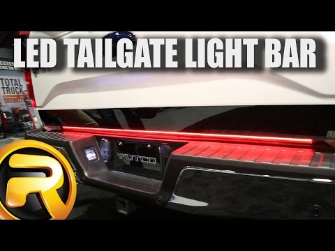 Putco Switchblade LED Tailgate Light Bar at SEMA 2015