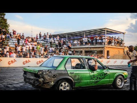 Renzo Spinning at CSA with his Green Beast