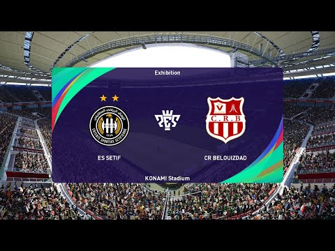ES Sétif vs CR Belouizdad (25/10/2022) Ligue 1 PES 2021