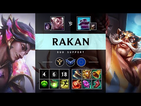 Rakan Support vs Braum - EUW Diamond Patch 25.07