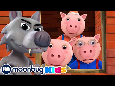 3 małe świnki | Little Baby Bum | Bajki i piosenki dla dzieci! | Moonbug Kids po polsku