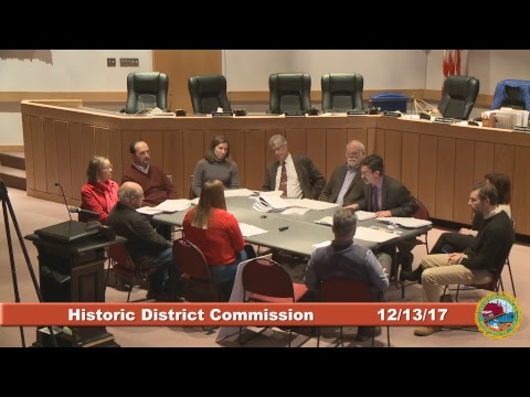 Historic District Commission 12.13.2017