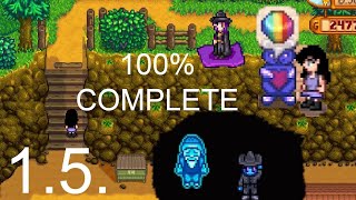 *OMG* WHATS BEHIND THE ROCK ON RAILROAD? THE SUMMIT, STATUE OF TRUE PERFECTION, STARDEW VALLEY 1.5