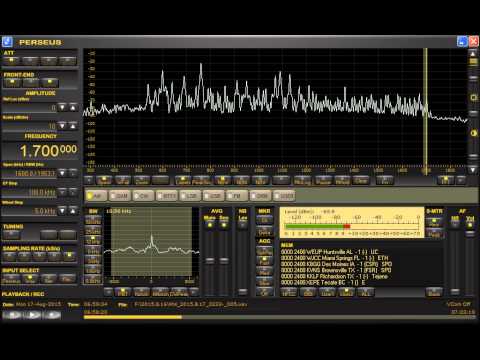 XEPE - ESPN Radio (Mexico) 1700kHz 8/16/15 23:58~PDT - National Anthem & ID