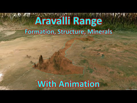Aravalli Mountains - Formation, Structure, Minerals, Forests with Animation  | UPSC (CSE)