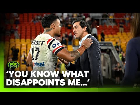 NRL Greats weigh-in on Thurston v Leniu war of words 🔥 I Super Saturday I Fox League